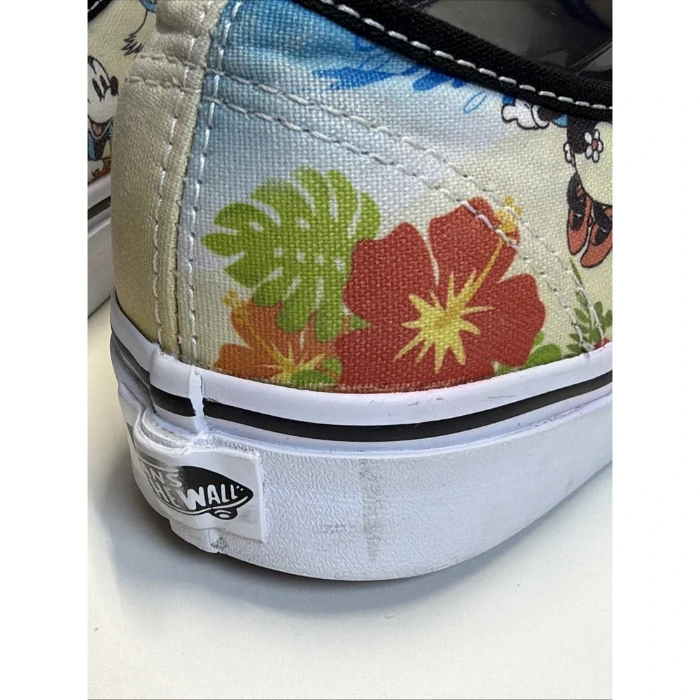 Vans x Disney Authentic Mickey Mouse Aloha Sneaker Limited Ed. Men‎ 7 Women 8.5